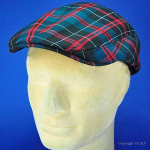 achat casquette écossaise - casquette homme écossaisse