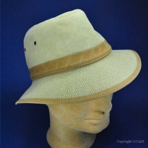 safari hat was beige khaki shell