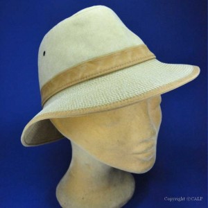 safari hat was beige khaki shell