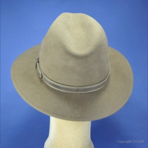 chapeau feutre laine camel