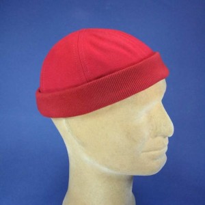 bonnet rouge coton