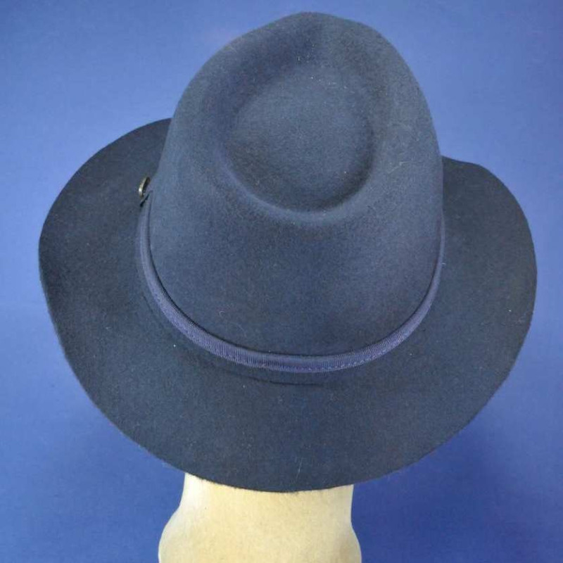 Chapeau En Feutre De Laine Marron Boyer - Style Camargue, Taille 55 Pour Homme - Occasion