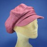 casquette gavroche 100 % lin femme