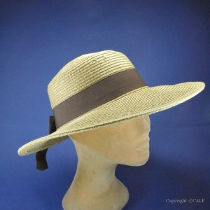 chapeau roulable paille femme