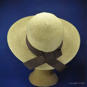 chapeau roulable paille femme